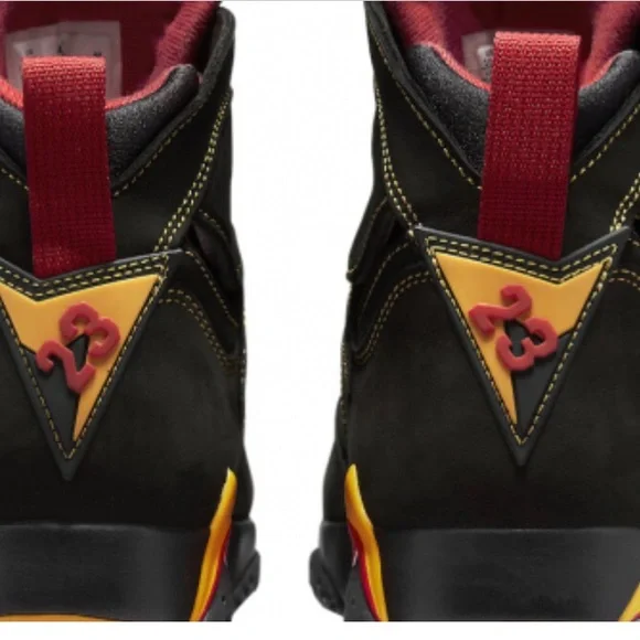 Authentic Men’s Air Jordan 7 Citrus Size: 9 (Worn Once) Shoe box torn a little - Picture 6 of 7